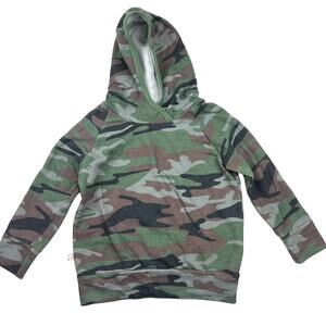 Childhoods Clothing Classic Camo Trademark Raglan Hoodie Sweatshirt